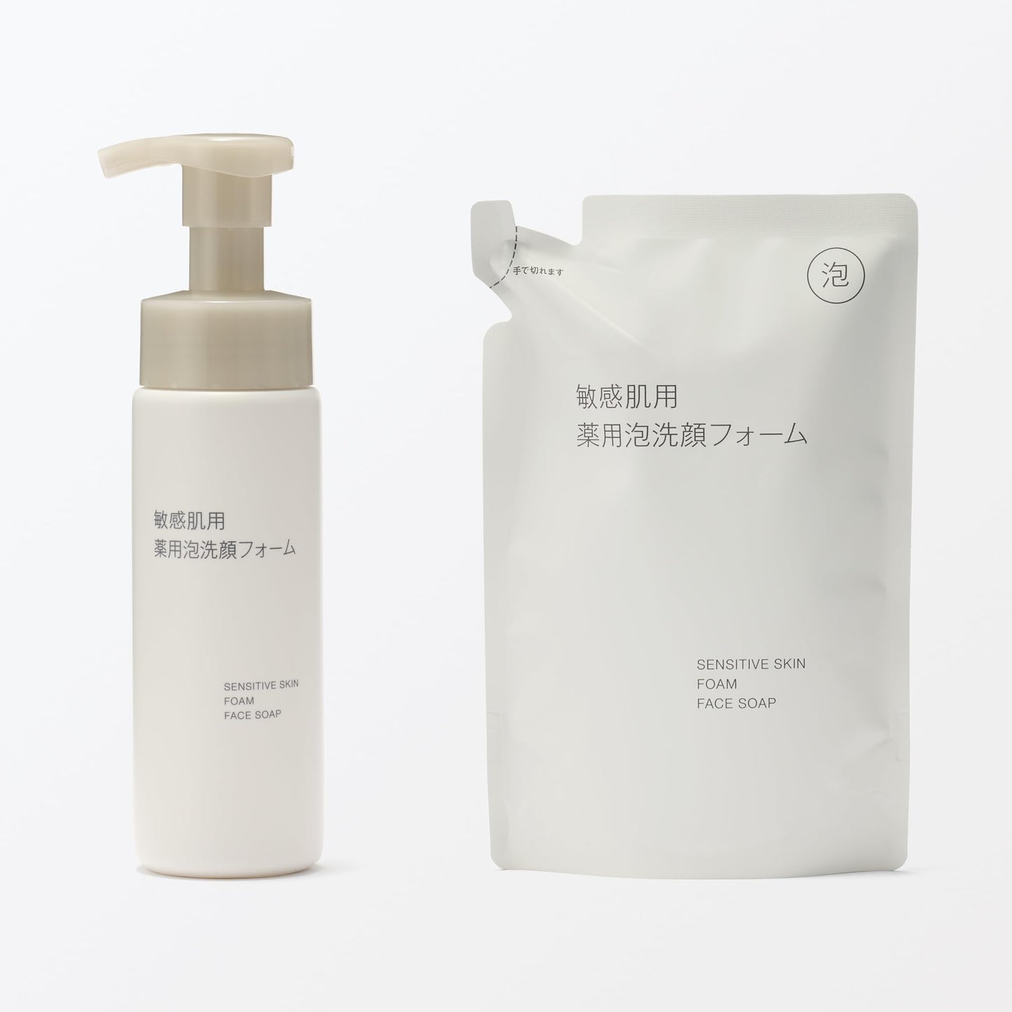 無印良品 敏感肌用薬用泡洗顔フォーム 200mL 84935947