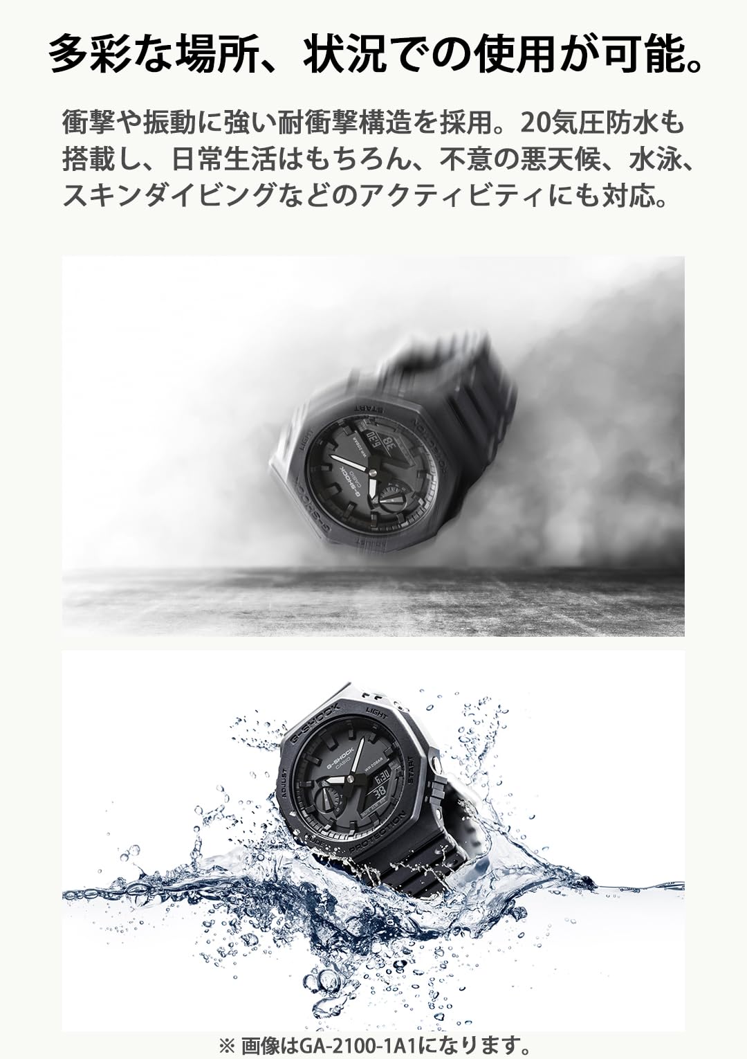 G-SHOCK GAW-100B-1A2JF Casio Relógio Solar de Rádio Onda Doméstica Original