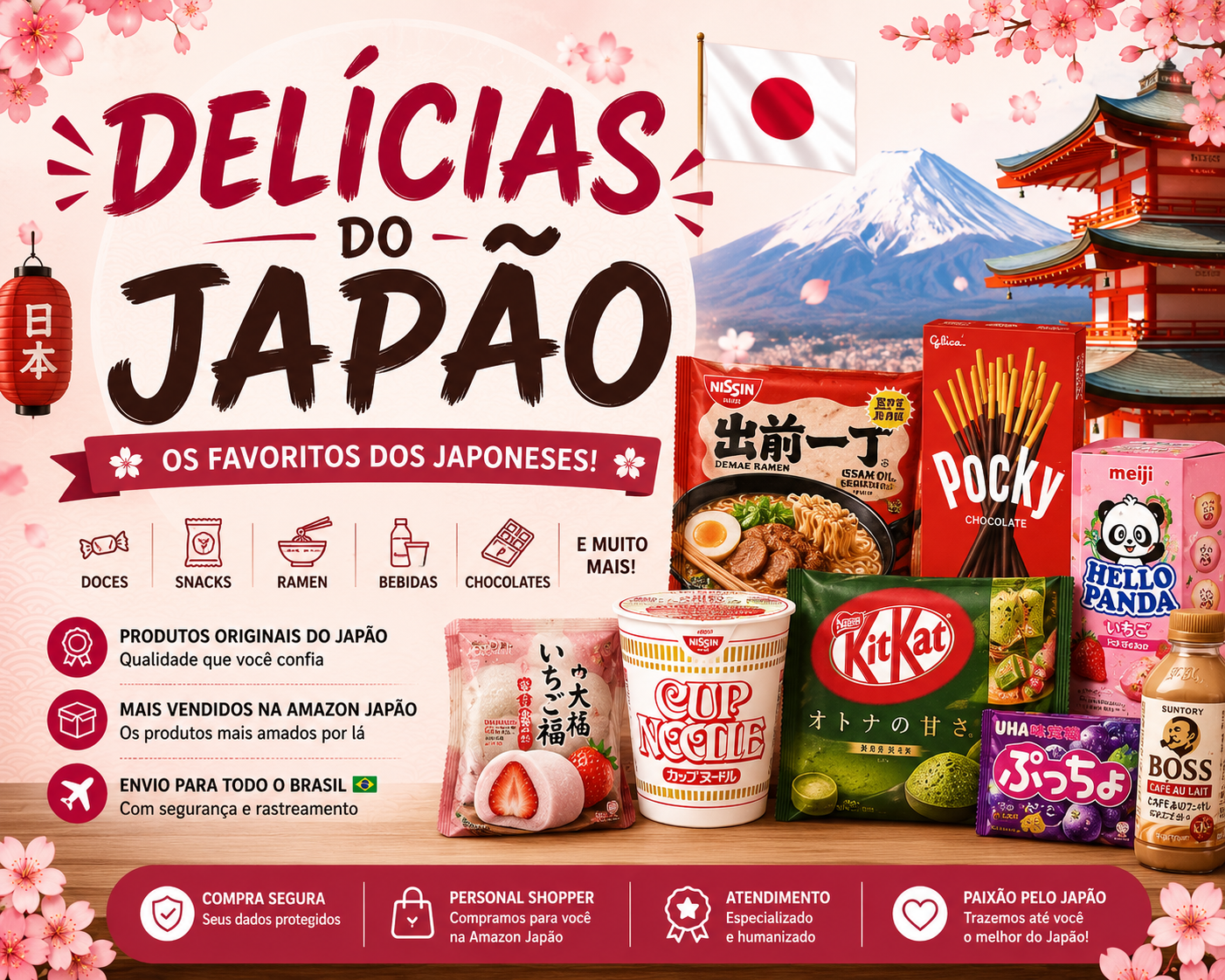 DELÍCIAS DO JAPÃO