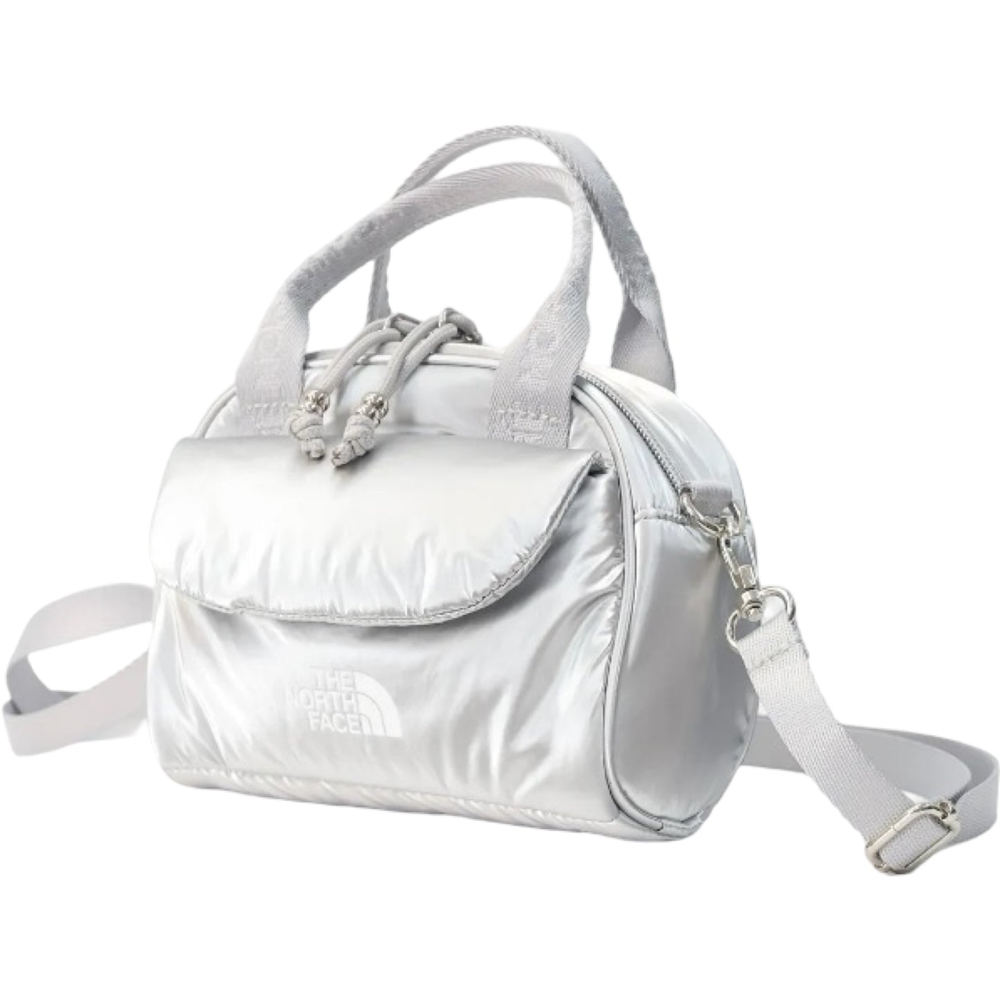 [THE NORTH FACE] K'S PUFFY TOTE Bolsa MINI★Nova coleção Outono/Inverno 25★Popular