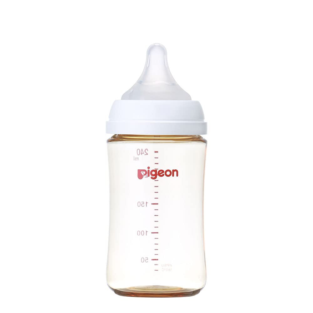 PIGEON ピジョン 母乳実感 哺乳びん 240ml 3ヵ月頃~ 上質なプラスチック 医療機関にも採用 軽くて割れにくい