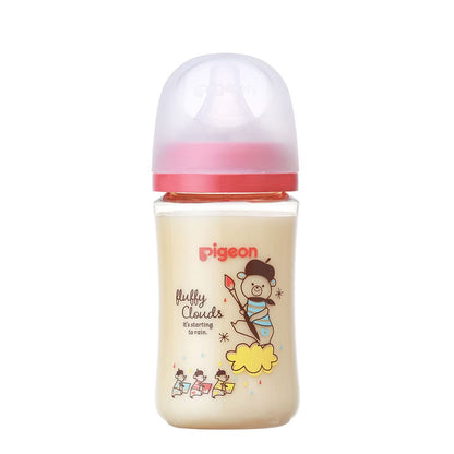 PIGEON ピジョン 母乳実感 哺乳びん 240ml 3ヵ月頃~ 上質なプラスチック Bear ベアー 医療機関にも採用 軽くて割れにくい