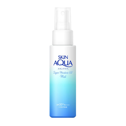スキンアクア(SKIN AQUA) スーパーモイスチャーUＶミスト 60ml(ヒアルロン酸配合UV、SPF50+ PA++++)