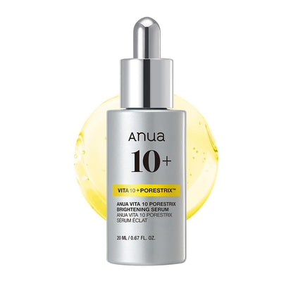 ANUA(アヌア)ビタミン10 ポアストリックスセラム20ml ビタミン美容液 毛穴 角質ケア 肌トーン 透明感 うるツヤ ハリ感 キメ パンテノール ナイアシンアミドCICA 混合肌 乾燥肌 vitamin serum スキンケア【公式・正規品】