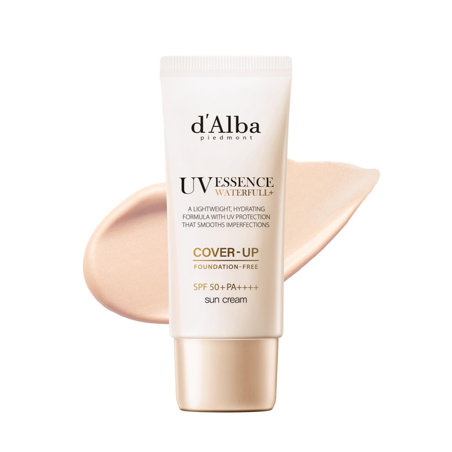 [d'Alba公式] ダルバ カバーベージュ(Cover-up) トーンアップサンクリーム (35ml) ダルバ 化粧下地 崩れにくい テカリにくい 日焼け止め ベースメイク ノーファンデ カバーアップ Waterfull Tone-Up Sun Cream (Cover Beige) 35ml