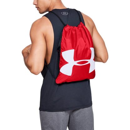 Under Armour UA Ozsee Mochila Saco 1240539 600 VERMELHO/PRETO/BRANCO