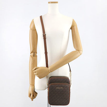 [マイケルコース] MICHAEL KORS ショルダーバッグ 35F1GTVC2B シグネチャー ミニバッグ 小さめ レディース (BROWN ブラウン) [並行輸入品]
