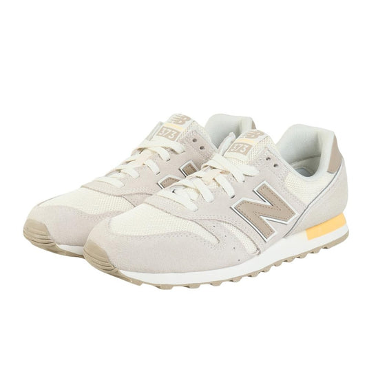 New Balance Tênis esportivo 373 bege W373686B Calçado casual esportivo (bege/24.0/feminino)