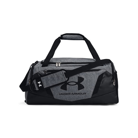[Under Armour] UA Undeniable 5.0 Duffel Bag Pitch Gray Medium Heather Black M