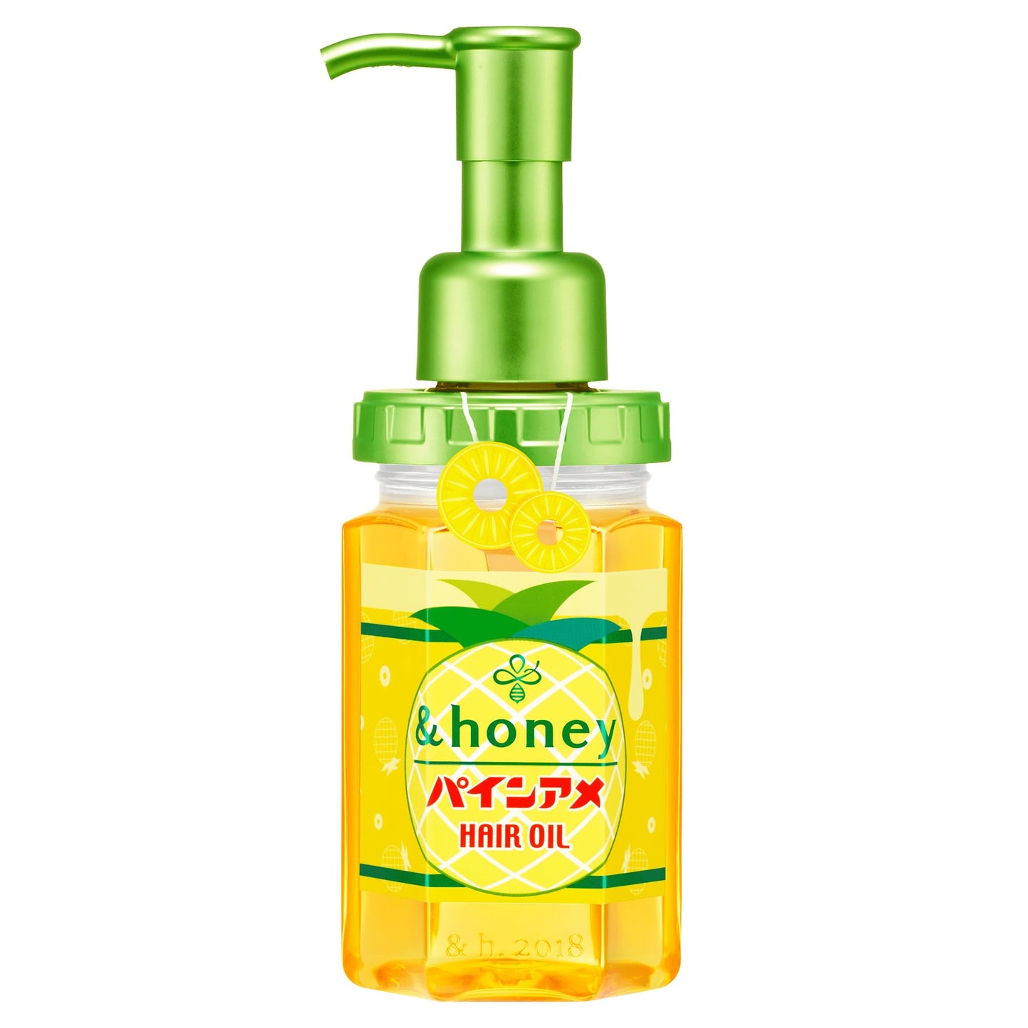 【限定コラボ パインアメ】 &honey (アンドハニー) ディープモイスト ヘアオイル 100ml |