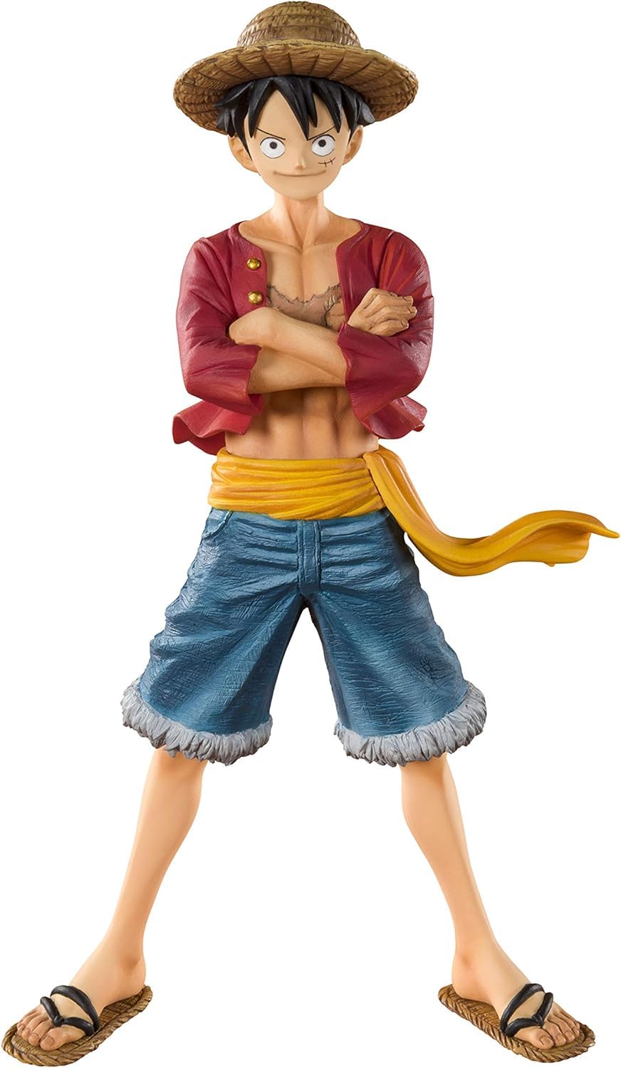 TAMASHII NATIONS FiguartsZERO ONE PIECE Monkey D. Luffy (Relançamento) Aprox. 140mm PVC e ABS Figura Pintada e Articulada