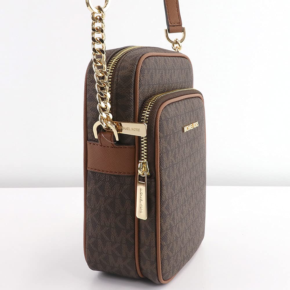[マイケルコース] MICHAEL KORS ショルダーバッグ 35F1GTVC2B シグネチャー ミニバッグ 小さめ レディース (BROWN ブラウン) [並行輸入品]