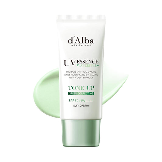 [d'Alba公式] グリーン(Green) トーンアップサンクリーム (35ml) ダルバ 化粧下地 崩れにくい テカリにくい 日焼け止め ベースメイク カバーアップ Clean Tea Tree Liposome Tone-up Sun Cream (Green) 35ml