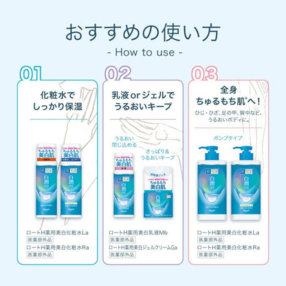 肌ラボ 白潤薬用美白化粧水 大容量ポンプ極潤サシェット付