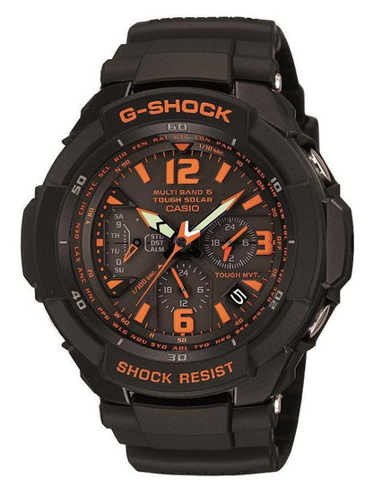[Casio] Relógio G-Shock [Doméstico Genuíno] GRAVITYMASTER Solar Rádio GW-3000B-1AJF Masculino Preto