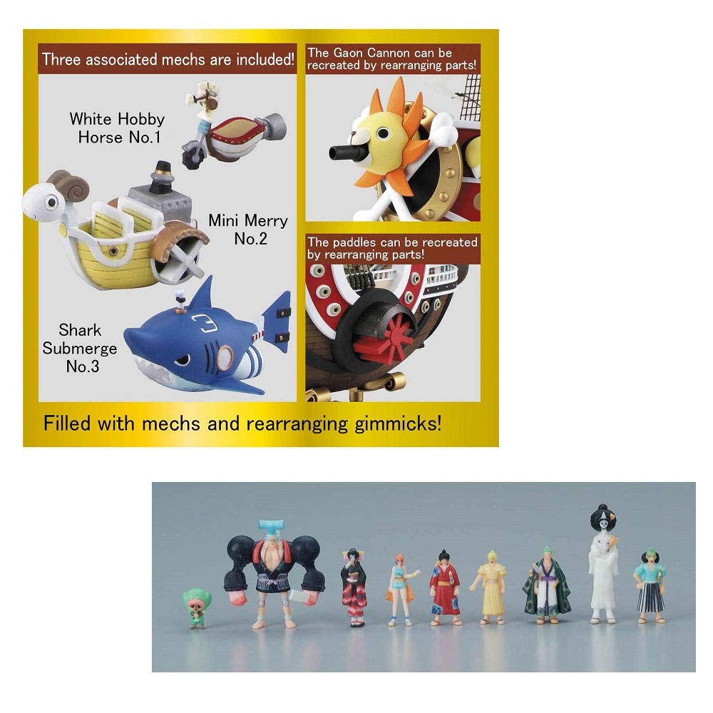 BANDAI SPIRITS One Piece Thousand Sunny Wano Country Arc Ver. Modelo de plástico BAS5060269