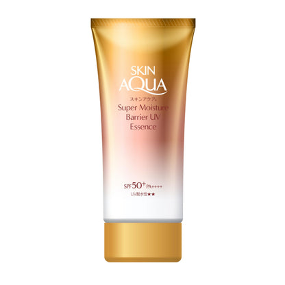 スキンアクア(SKIN AQUA) (SKIN AQUA) スーパーモイスチャーバリアUVエッセンス 70g (ヒアルロン酸配合、密着フィットUV、SPF50+・PA++++ 水に強いスーパーウォータープルーフ)