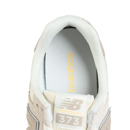 New Balance Tênis esportivo 373 bege W373686B Calçado casual esportivo (bege/24.0/feminino)