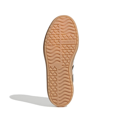 アディダス（adidas） スニーカー VLコートボールド ブラック ホワイト IH3081 スポーツシューズ 厚底 普段履き 登校 通学 スタイリッシュ （ブラック/２４．０/Lady's）