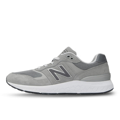 new balance MW880 v6 Fresh Foam Tênis de Caminhada Masculino com Ajuste Amplo CG6 (CINZA) 24,5 cm 4E