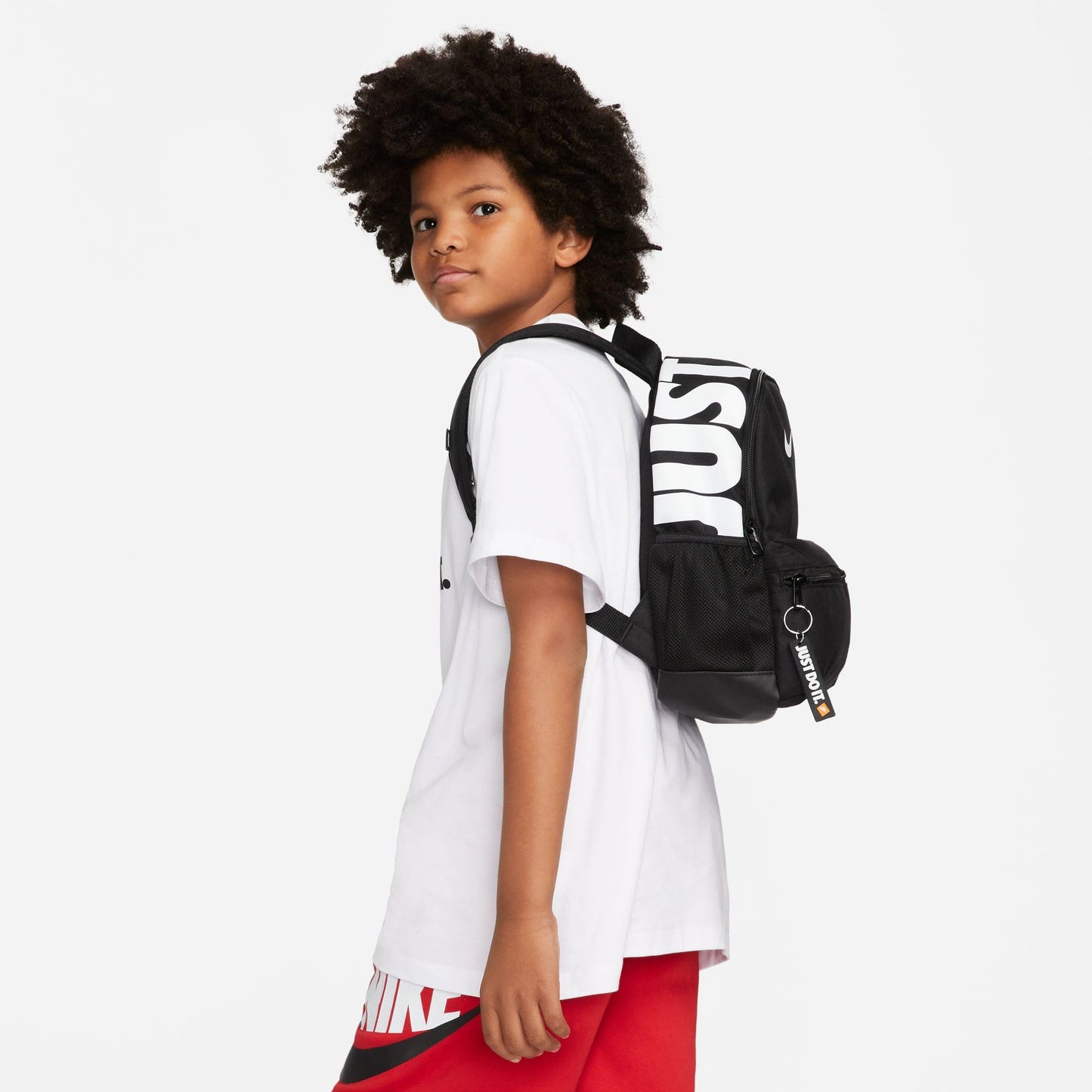NIKE Júnior Mochila Mini JDI Brasilia BA5559 013 Preto/Branco MISC