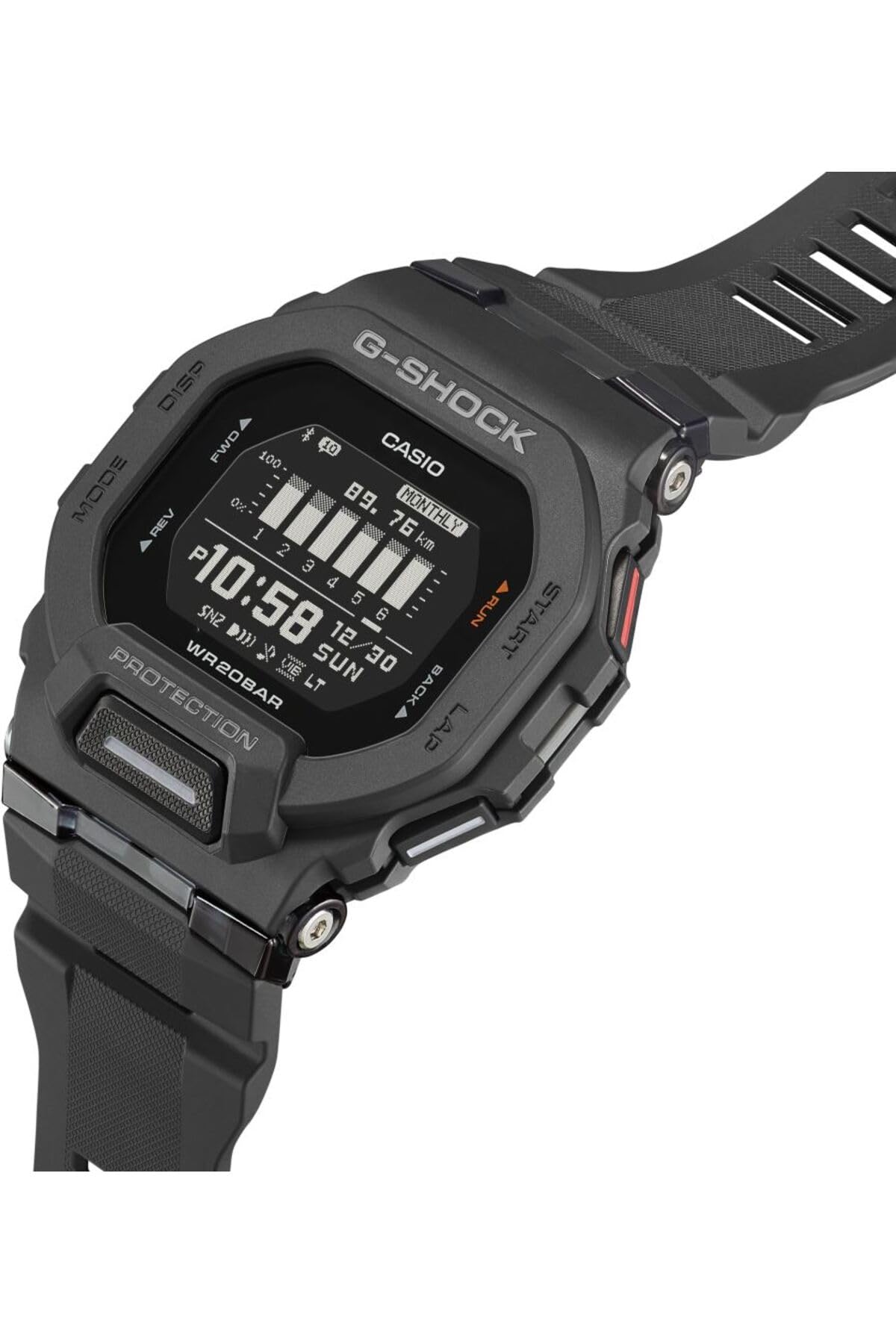 [カシオ] CASIO G-SHOCK ジースクワッド GBD-200シリーズ ワールドタイム クオーツ メンズ 腕時計 GBD-200-1DR [並行輸入品]