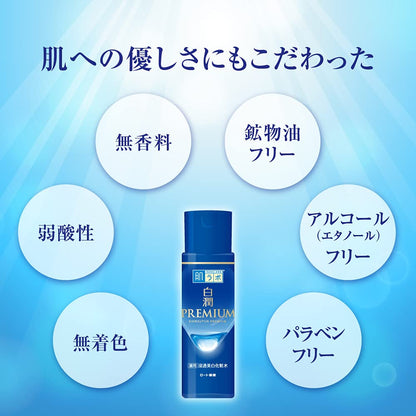 肌ラボ 白潤プレミアム 薬用浸透美白化粧水 170mL +極潤サシェット付 【医薬部外品】