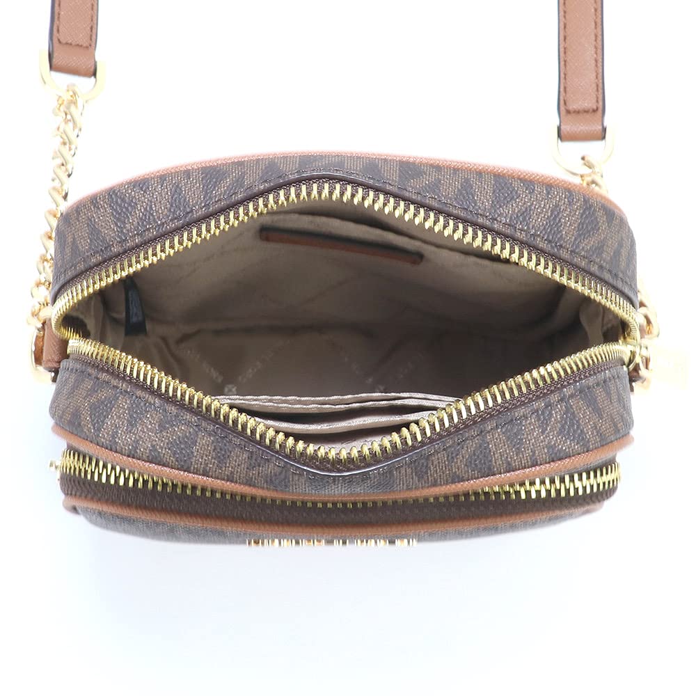 [マイケルコース] MICHAEL KORS ショルダーバッグ 35F1GTVC2B シグネチャー ミニバッグ 小さめ レディース (BROWN ブラウン) [並行輸入品]