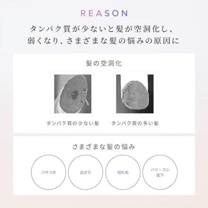 リファミルクプロテインアウトバストリートメント/ReFa MILK PROTEIN OUTBATH TREATMENT 100g うるおい ツヤ（ホワイト）