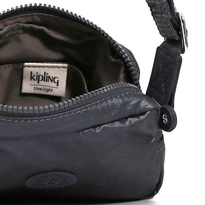 Kipling キプリング ショルダーバッグ KI5512 SOUTA 77Q Steel Grey Gift [並行輸入品]