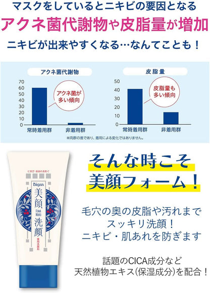 明色美顔薬用洗顔フォーム 120g 2P (医薬部外品) (日本製)