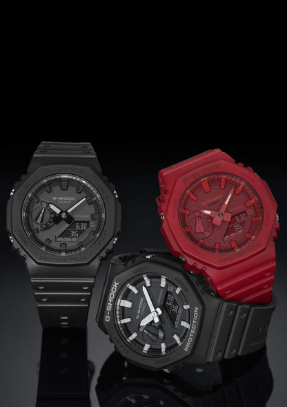 [Casio] Relógio G-SHOCK [Modelo nacional] Carbon Core Guard GA-2100-1A1JF Masculino Preto