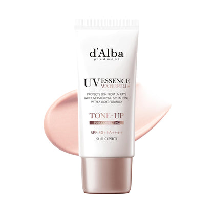 [d'Alba公式] ピンク(Pink) トーンアップサンクリーム (35ml) ダルバ 化粧下地 崩れにくい テカリにくい 日焼け止め ベースメイク カバーアップ