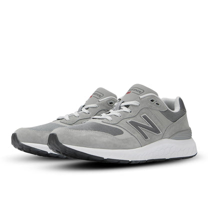 new balance MW880 v6 Fresh Foam Tênis de Caminhada Masculino com Ajuste Amplo CG6 (CINZA) 24,5 cm 4E