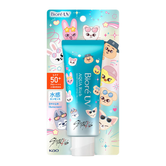 Bioré ビオレUV アクアリッチ ウォータリーエッセンス 70g 日焼け止め SPF50 SKZOO Stray Kids スキズ ストレイキッズ デザイン