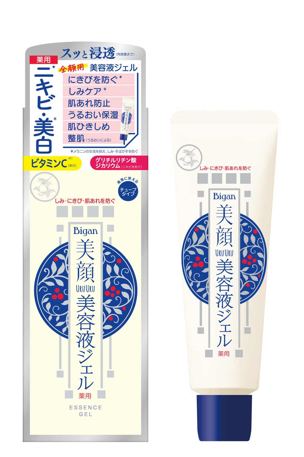 明色美顔 薬用美白美容液ジェル 45g ( 医薬部外品 ) ( 日本製 )
