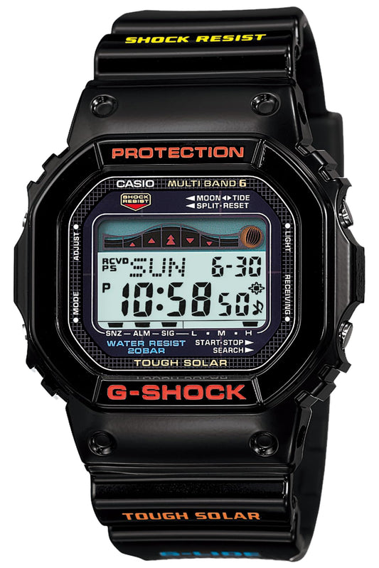[カシオ] 腕時計 ジーショック 【国内正規品】 G-LIDE 電波ソーラー GWX-5600-1JF メンズ ブラック