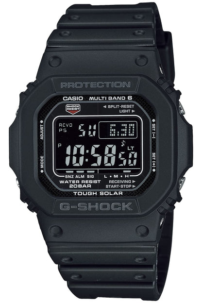 G-SHOCK GW-M5610U-1BJF Casio Relógio de Pulso Solar Radio Controlado Doméstico Genuíno