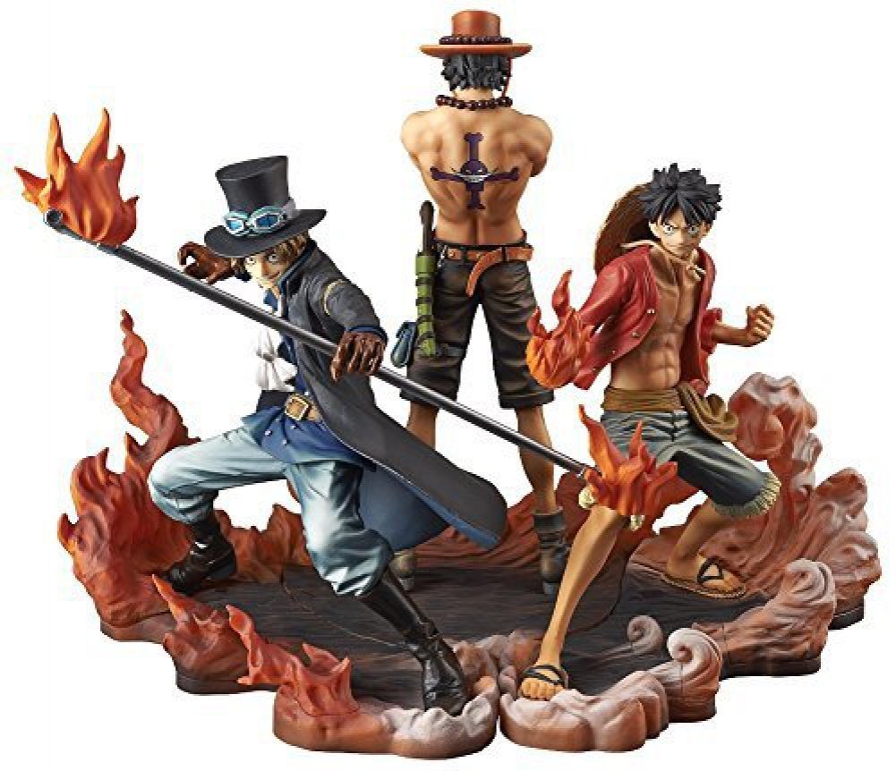 ワンピース DXF BROTHERHOOD II フィギュア アニメ グッズ プライズ バンプレスト ルフィ&サボ&エース全3種フルコンプセット