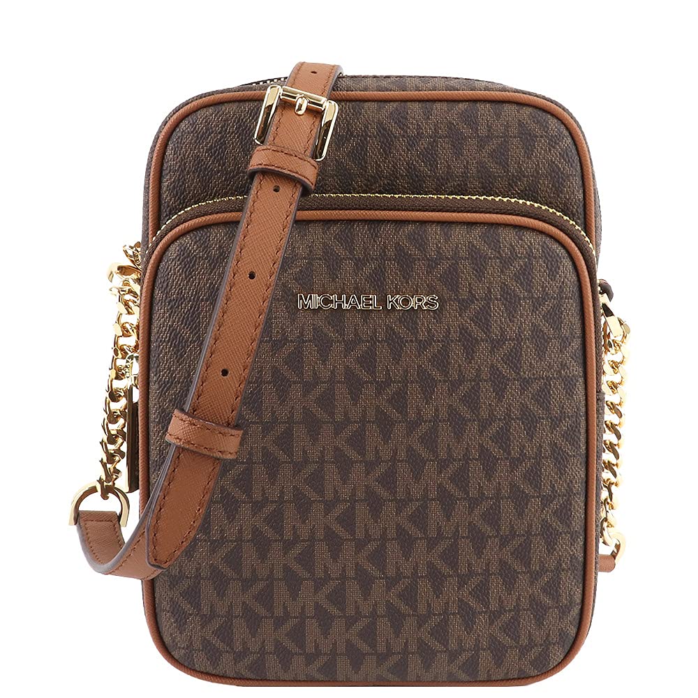 [マイケルコース] MICHAEL KORS ショルダーバッグ 35F1GTVC2B シグネチャー ミニバッグ 小さめ レディース (BROWN ブラウン) [並行輸入品]