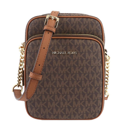 [マイケルコース] MICHAEL KORS ショルダーバッグ 35F1GTVC2B シグネチャー ミニバッグ 小さめ レディース (BROWN ブラウン) [並行輸入品]