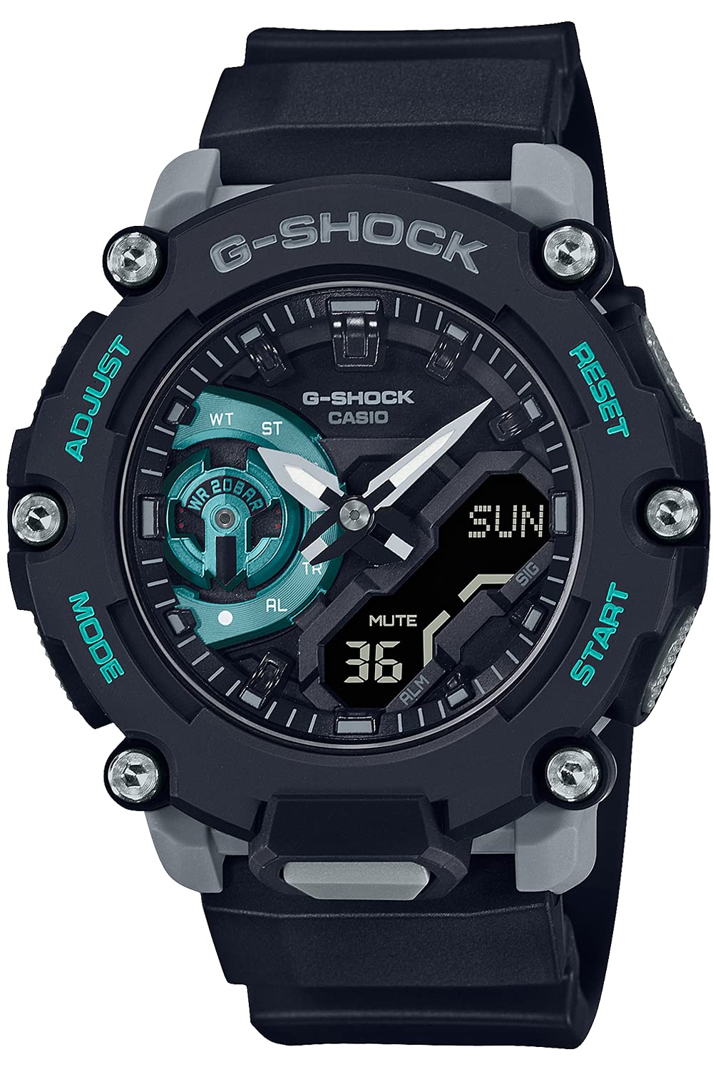 [カシオ] 腕時計 ジーショック 【国内正規品】 カーボンコアガード 構造 GA-2200M-1AJF メンズ ブラック