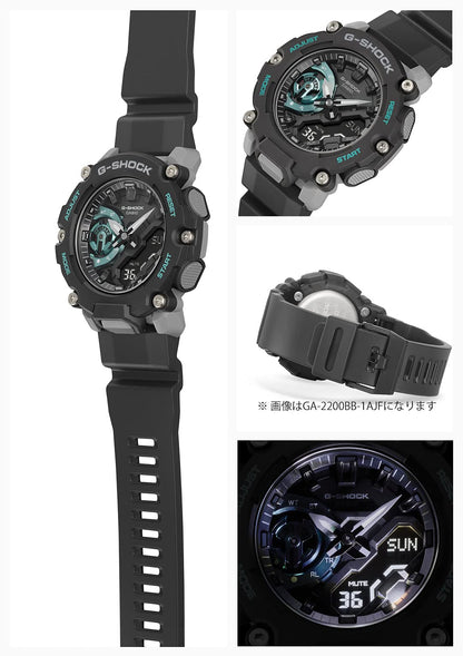 [カシオ] 腕時計 ジーショック 【国内正規品】 カーボンコアガード 構造 GA-2200M-1AJF メンズ ブラック