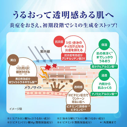 肌ラボ 白潤プレミアム 薬用浸透美白化粧水 170mL +極潤サシェット付 【医薬部外品】