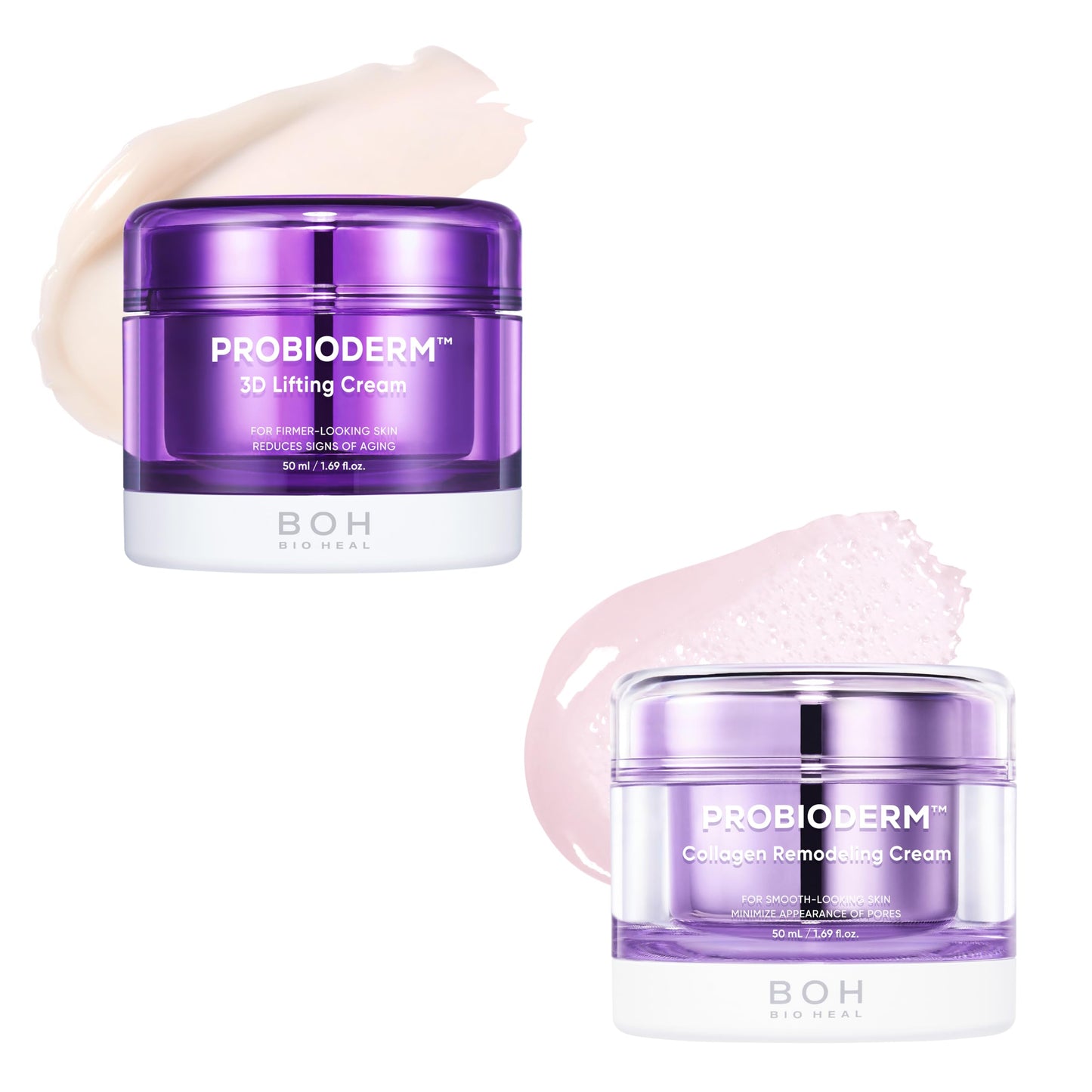 バイオヒールボ(BOH) セット品 50mL×2個 プロバイオダーム™ 3Dリフティングクリーム＆コラーゲンリモデリングクリーム べスコス受賞 高保湿 乾燥肌 弾力 韓国コスメ 美肌ケア