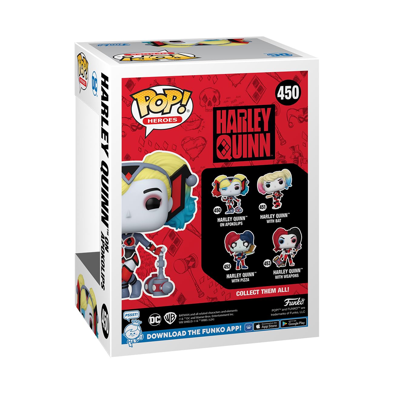 DC ハーレイクイン on Apokolips フィギュア Funko!POP Heroes DC Harley ファンコ