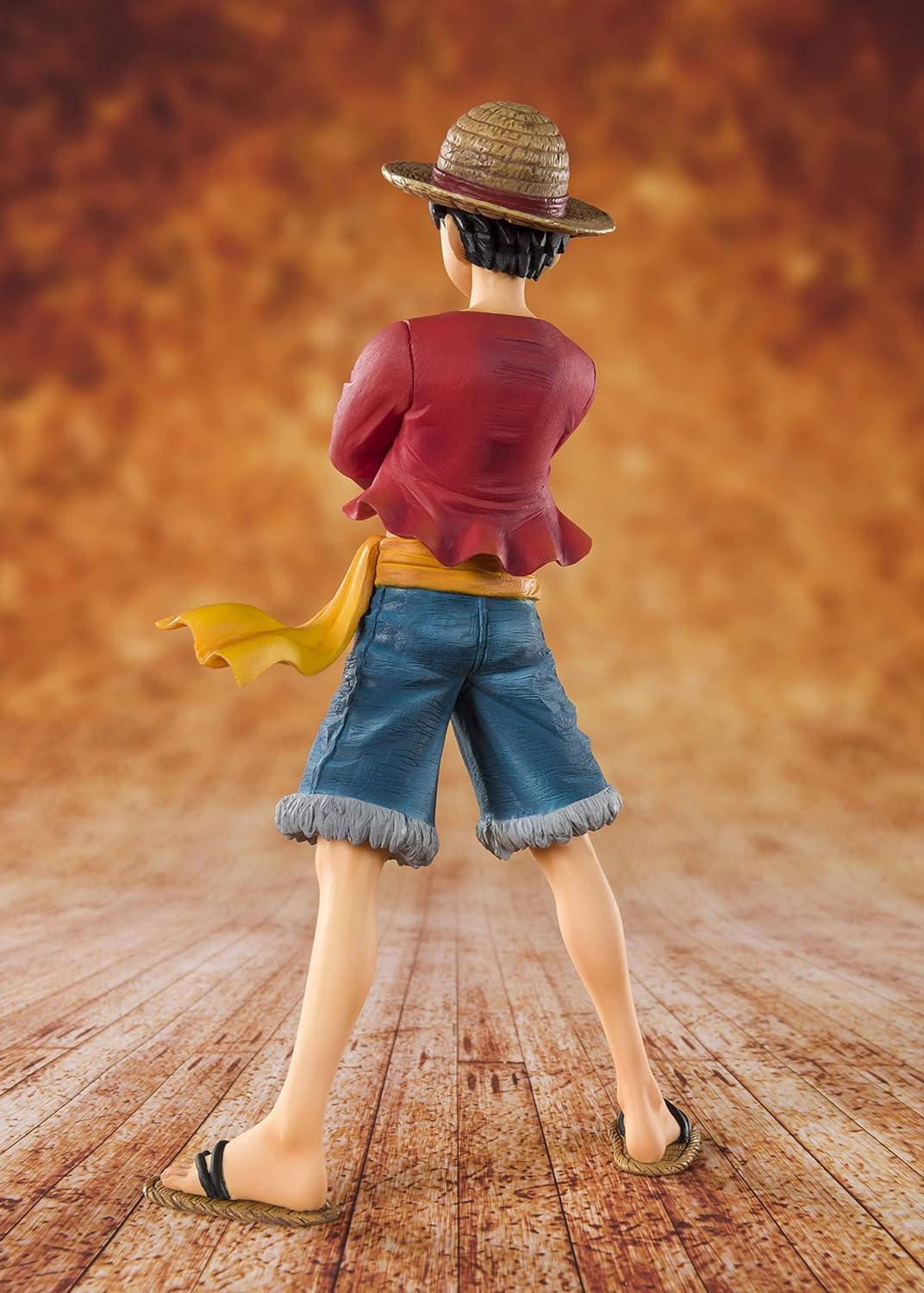 TAMASHII NATIONS FiguartsZERO ONE PIECE Monkey D. Luffy (Relançamento) Aprox. 140mm PVC e ABS Figura Pintada e Articulada