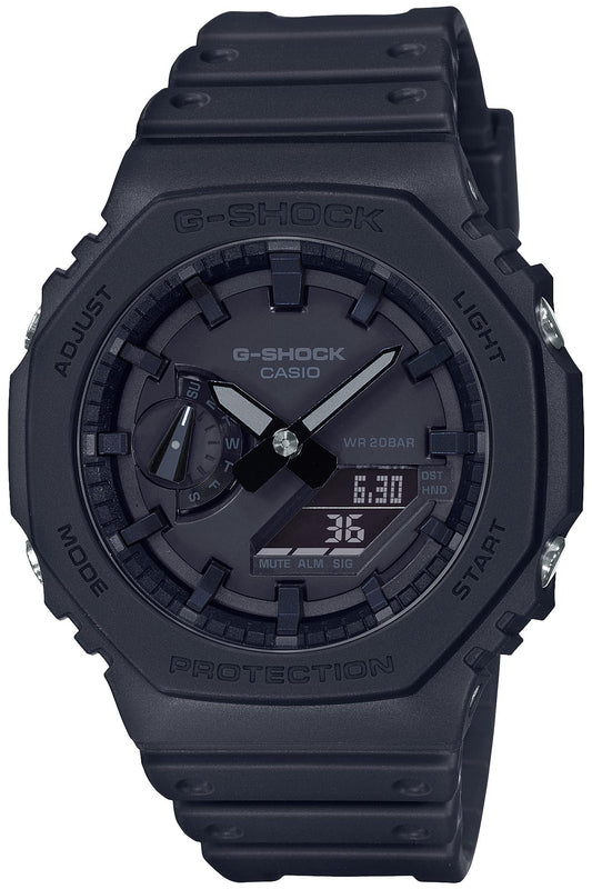 [Casio] Relógio G-SHOCK [Modelo nacional] Carbon Core Guard GA-2100-1A1JF Masculino Preto