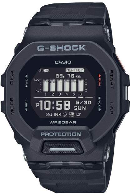 [カシオ] CASIO G-SHOCK ジースクワッド GBD-200シリーズ ワールドタイム クオーツ メンズ 腕時計 GBD-200-1DR [並行輸入品]