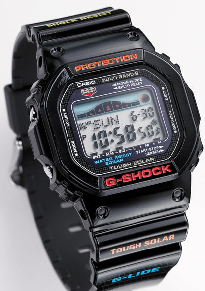 [Casio] Relógio de pulso G-SHOCK [Modelo nacional] G-LIDE Solar Rádio GWX-5600-1JF Masculino Preto